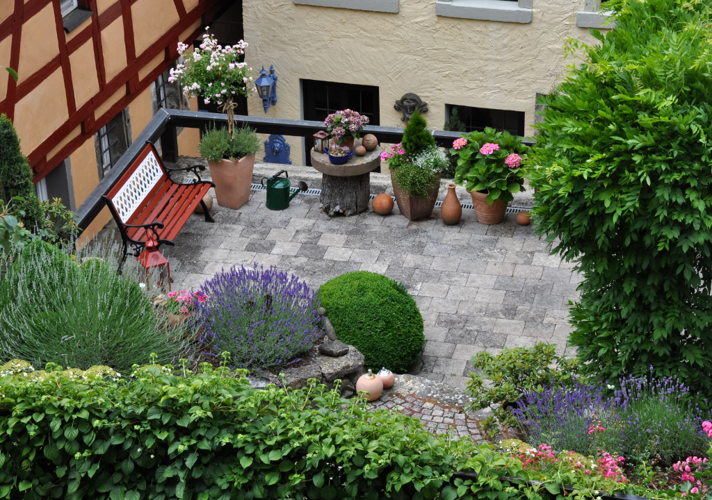 Terrace garden